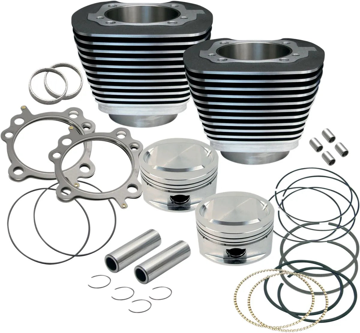 S&S CYCLE Big Bore Cylinder Kit 95" svart bild 1 PMMEDIA:3e0e47add5926369