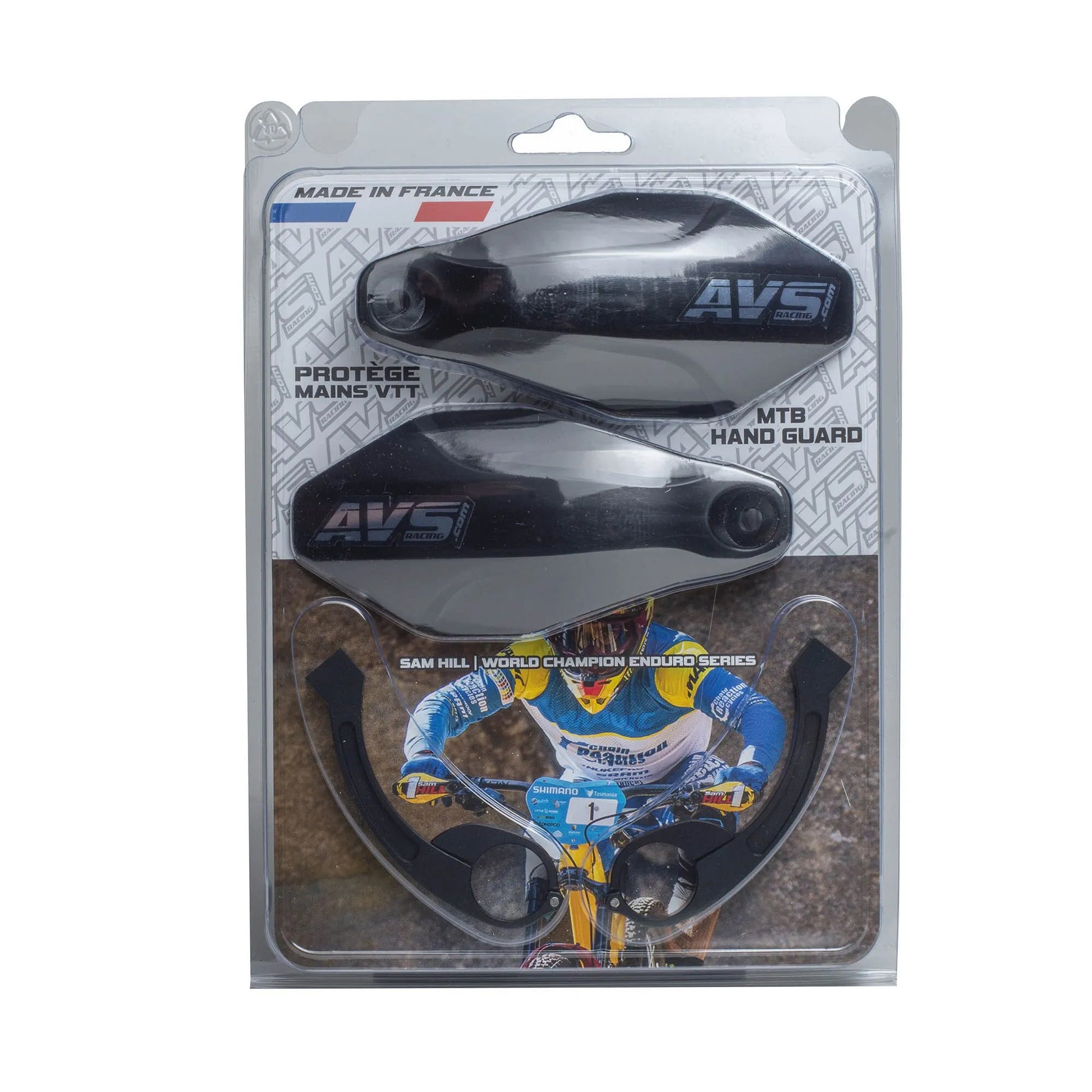 AVS RACING Handguards Kit med aluminiumfästen bild 2 PMMEDIA:03ff70bb92b5445c