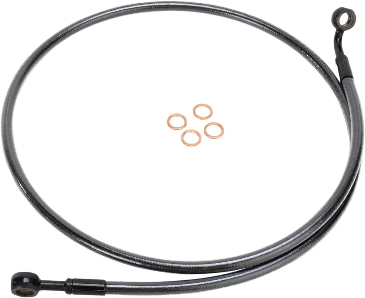 Magnum Shielding E-Z Align Braided Single Disc Front Brake Line Bromsslangar rostfritt stål bild 7 PMMEDIA:e22fff2b44354b5d