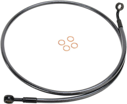 Magnum Shielding E-Z Align Braided Single Disc Front Brake Line Bromsslangar rostfritt stål bild 7 PMMEDIA:e22fff2b44354b5d