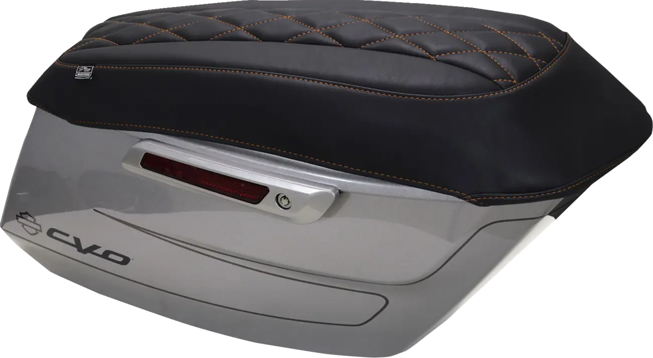 Mustang Deluxe Diamond Saddlebag Lid Covers Sidoväskor & tillbehör bild 4 PMMEDIA:0422b05d0b59cd0b