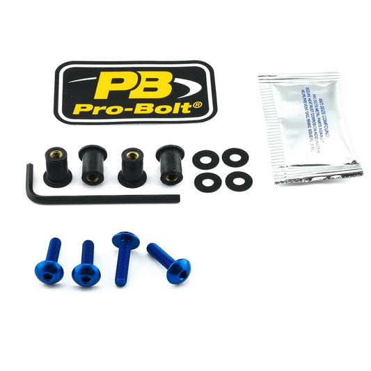 PRO BOLT Aluminium Skruvkit för Skärm Blå bild 1 PMMEDIA:05e11801b15b9fe4