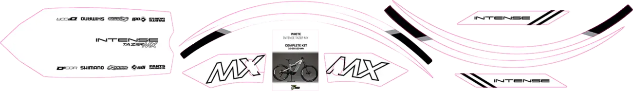 D'COR VISUALS Graphics Kit för Tazer MX bild 3 PMMEDIA:e2edcdac7582abb0