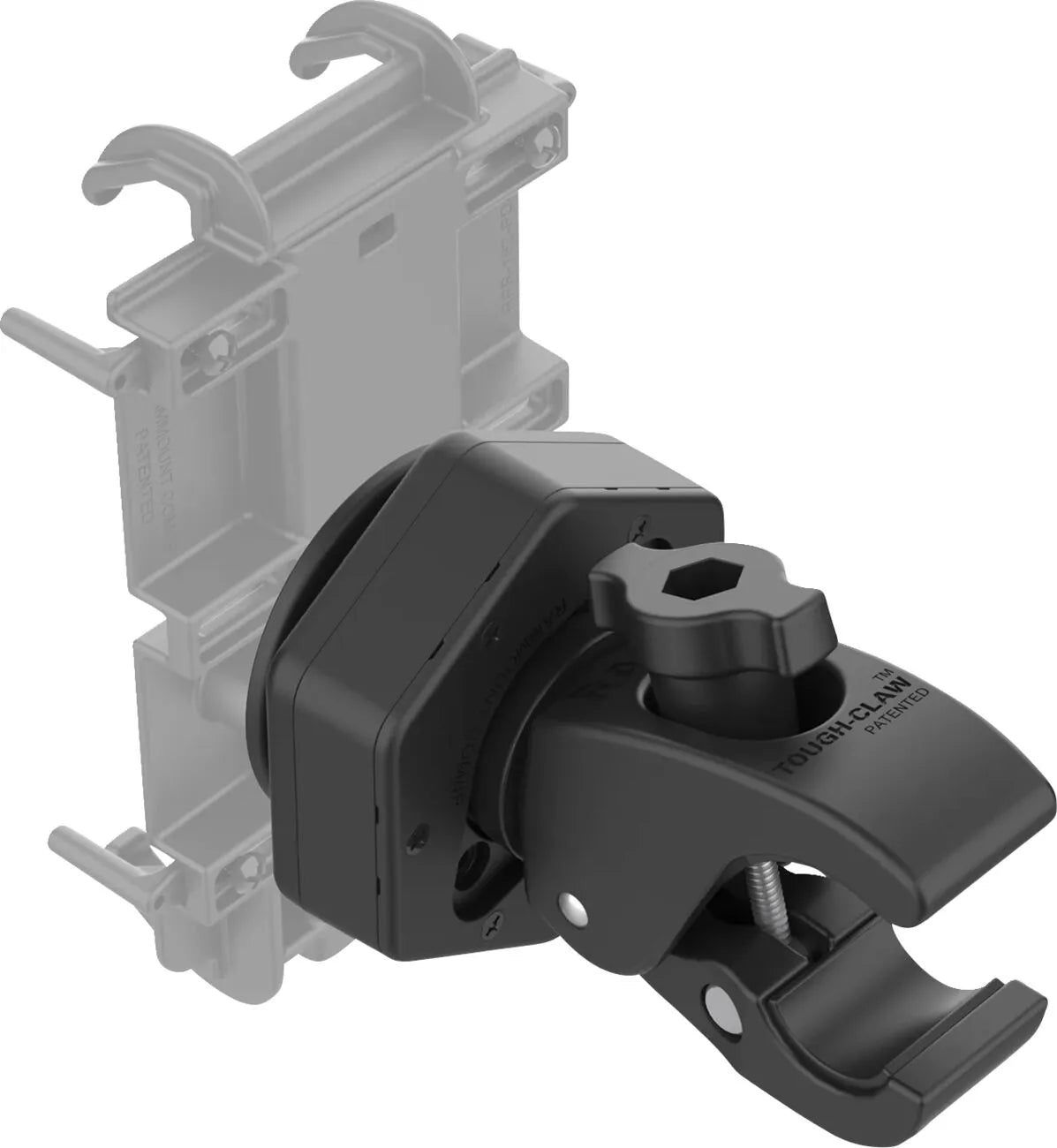 RAM MOUNTS Tough-Claw™ Liten Klämfäste med Vibe-Safe™ Adapter bild 2 PMMEDIA:9ad5bc87664136ee