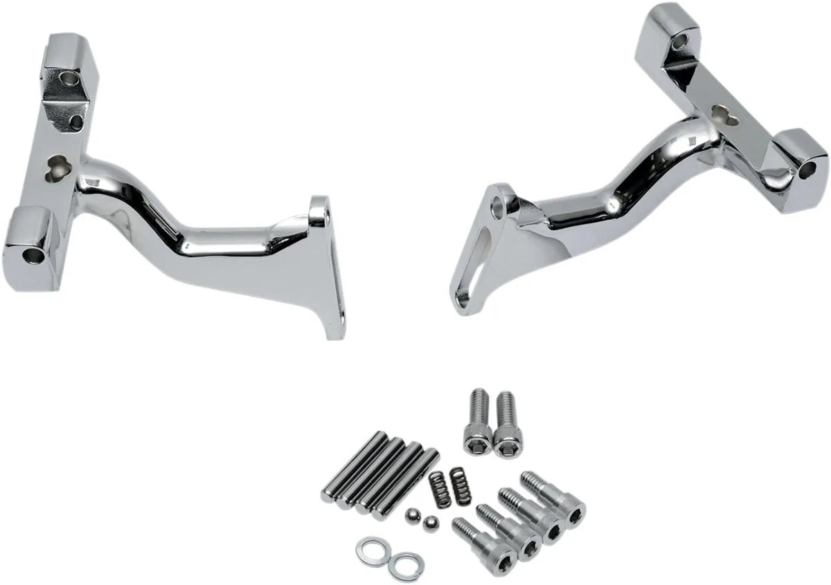 Drag Specialties Passenger Floorboard Mounts for Dressers Fotplattor & delar bild 2 PMMEDIA:a06183db9edbbb19