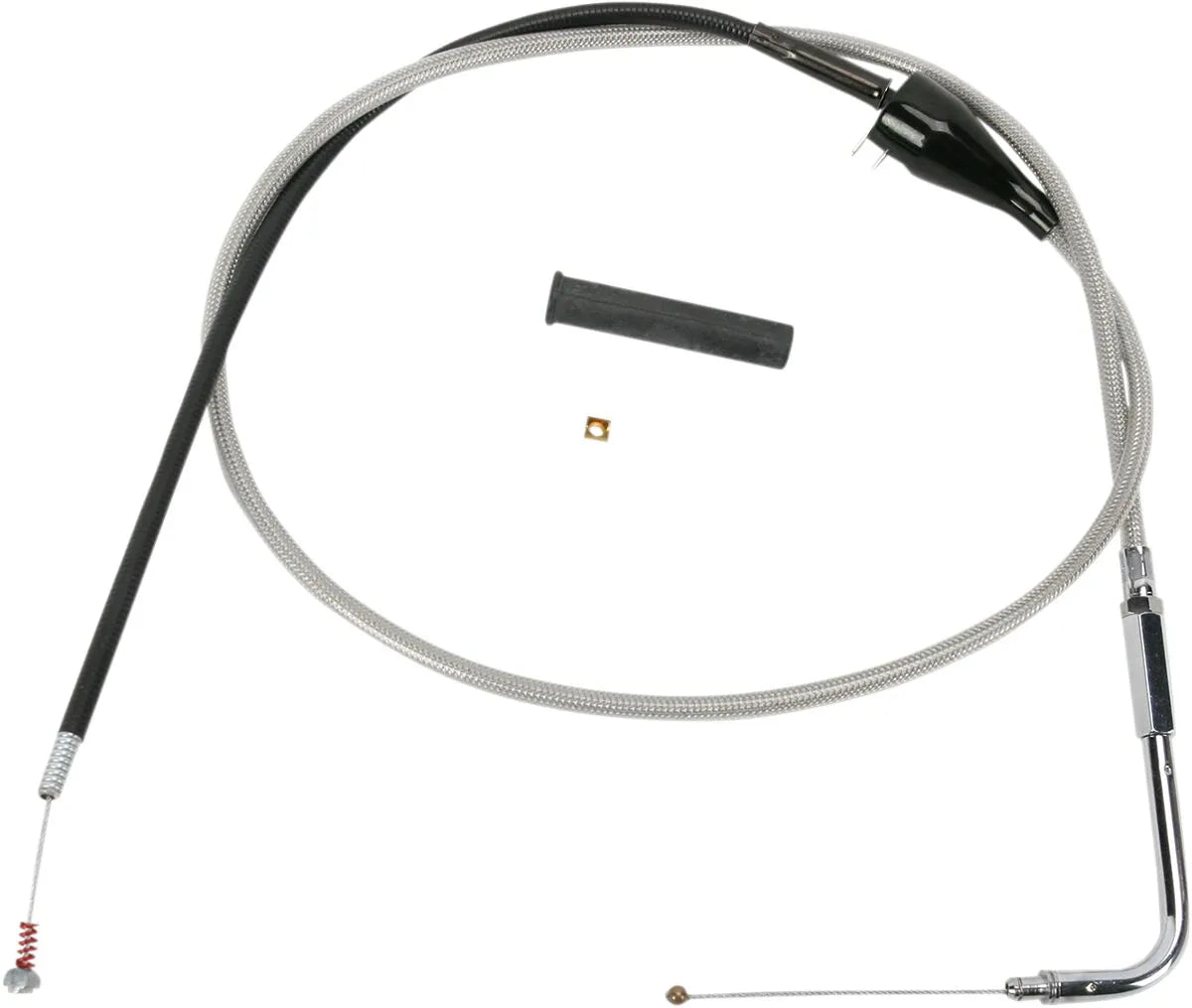 Drag Specialties Stainless Braided Idle Cable Tomgångskablar bild 5 PMMEDIA:a141be7cd59f18a1