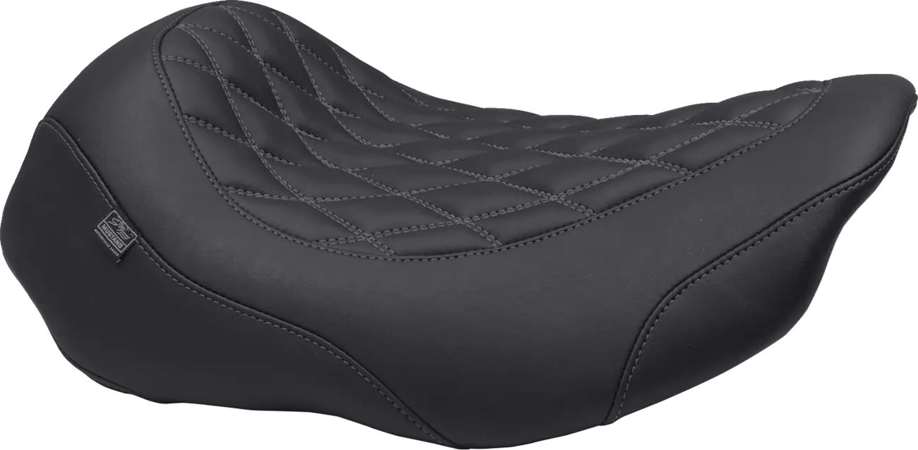 Mustang Wide Tripper™ Solo Seat Sadlar Harley Touring bild 3 PMMEDIA:1e9a6ebaca91a39c
