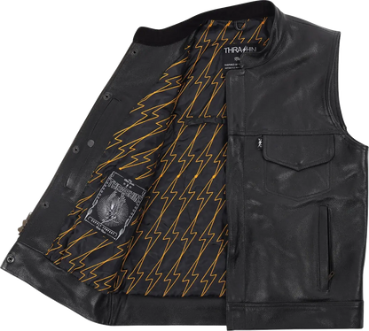 THRASHIN SUPPLY CO. Mulholland Läderväst Large bild 4 PMMEDIA:d7b0195e2dee33e8