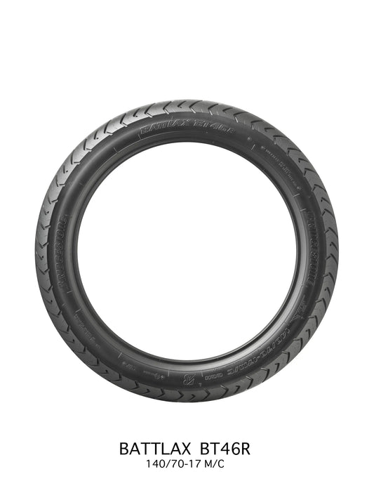 Bridgestone Battlax BT46 Gatudäck bak bild 2 PMMEDIA:271a5bec152087e1