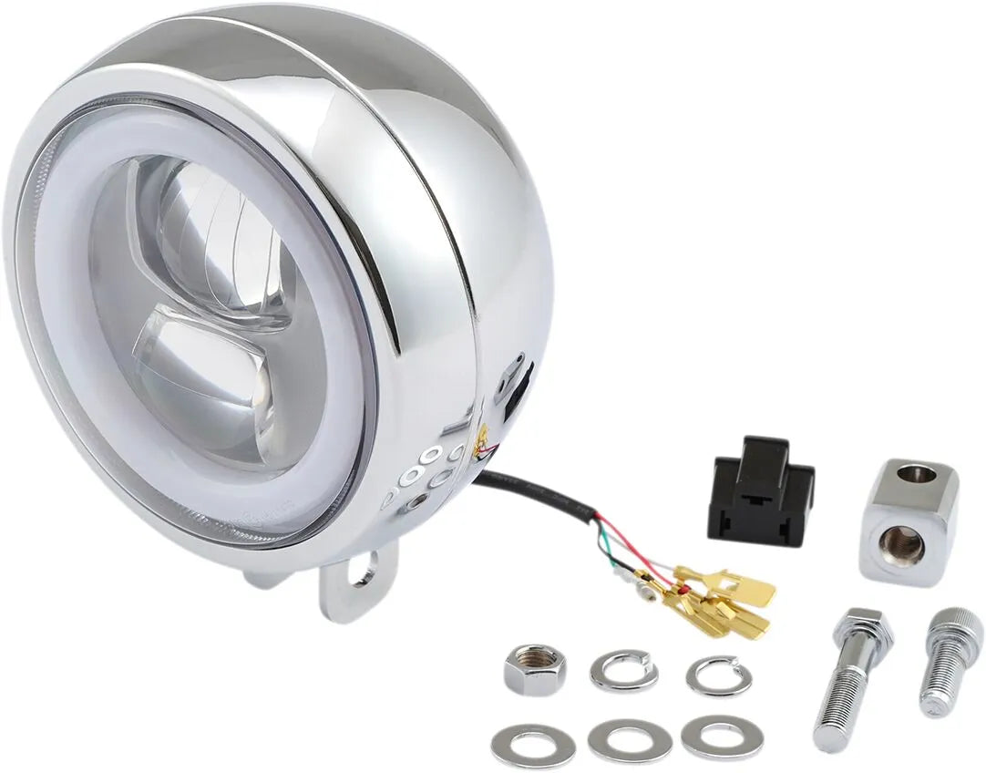 DAYTONA LED Strålkapsel 120 Chrome bild 2 PMMEDIA:581b42bbb93a483e