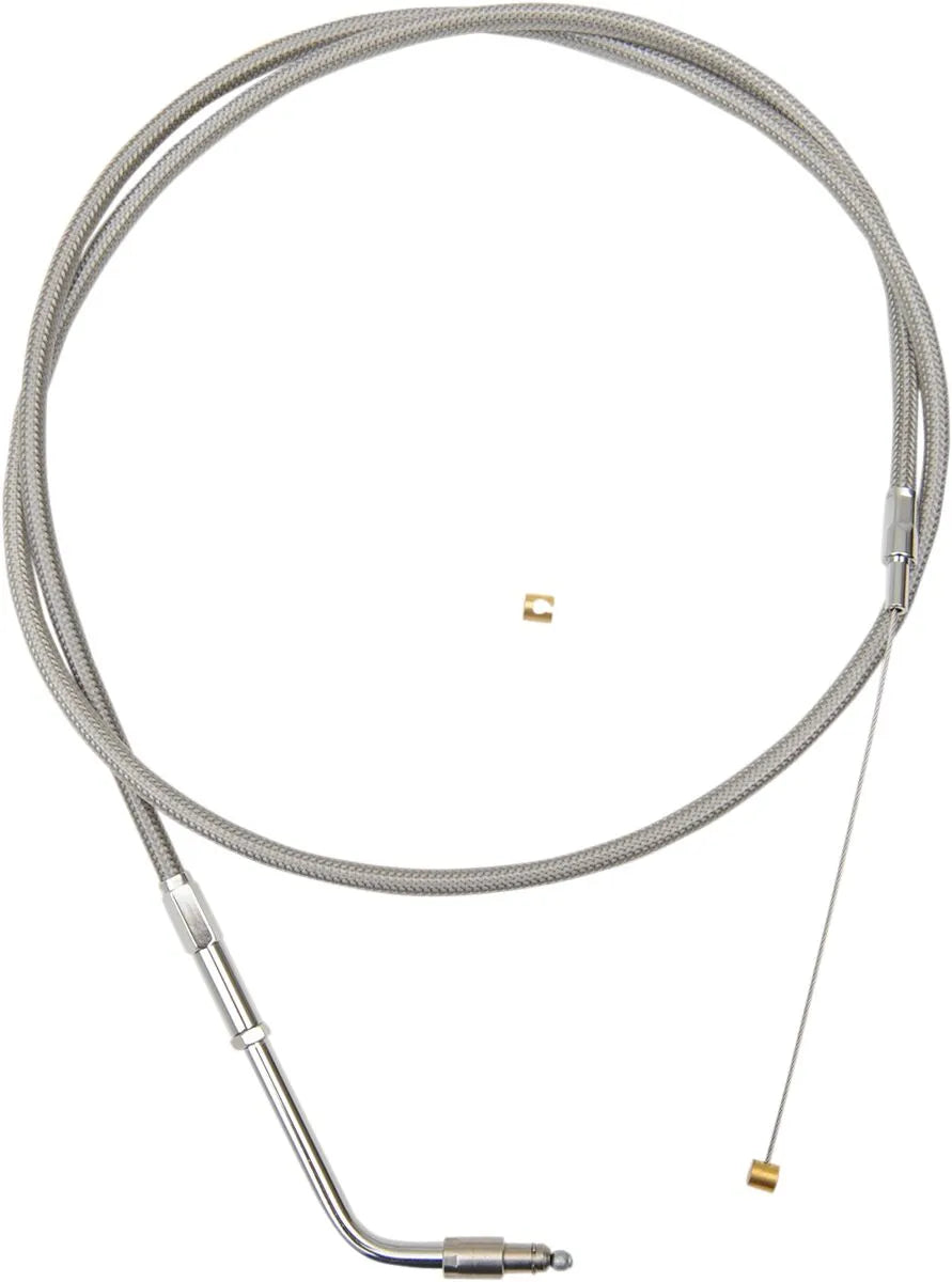 LA CHOPPERS Rostfri Gaswire för Styre bild 1 PMMEDIA:f53fb735703fb11b