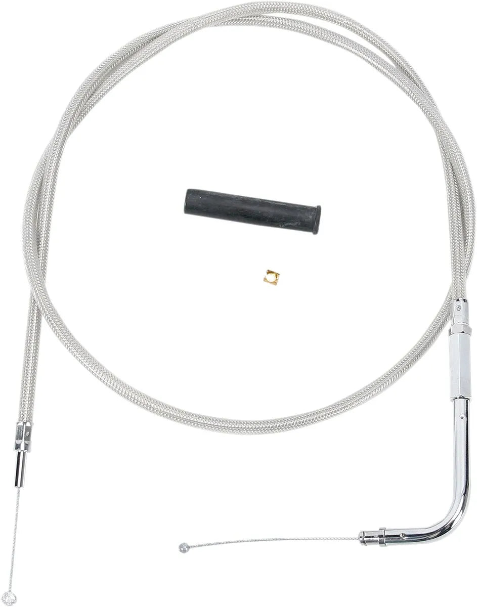 Drag Specialties Stainless Braided Throttle Cable Gasvajrar bild 11 PMMEDIA:86dfdb52c3bc8b69