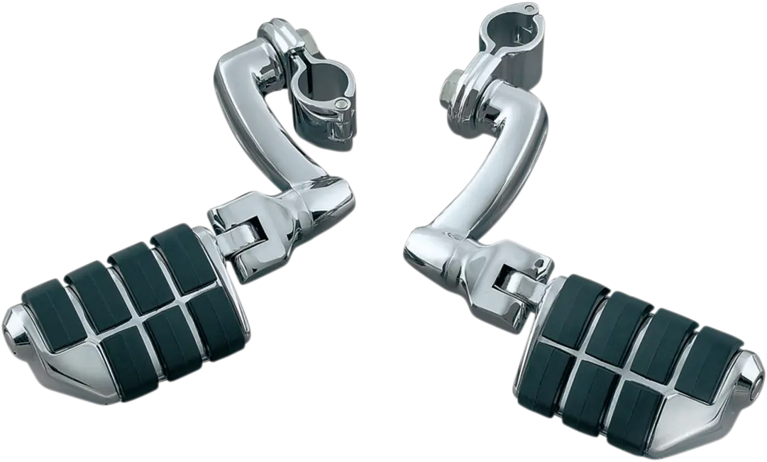 KURYAKYN Longhorn Offset Dually Highway Pegs krom bild 1 PMMEDIA:613a599d44086570