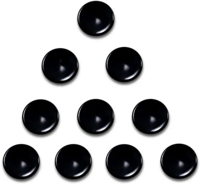 DRAG SPECIALTIES Bolt Covers - Svarta bultskydd i aluminium bild 2 PMMEDIA:a971e02394e5eef4