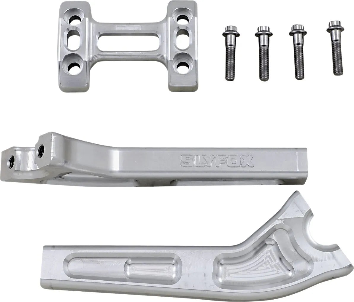 SLYFOX Handlebar Riser Kit 8" RAW Aluminium bild 3 PMMEDIA:6bf2dcf5cf2116c0