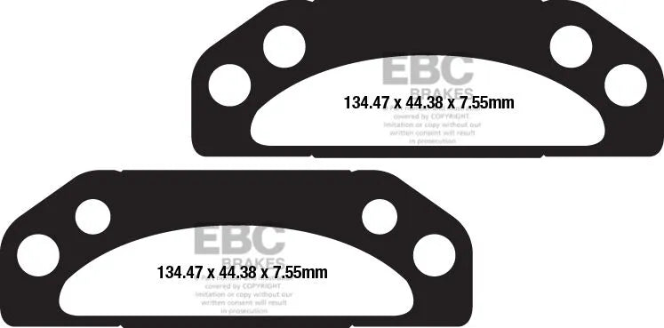 Ebc TT Sport Carbon Fusion Brake Pads Bromsbelägg organisk bild 1 PMMEDIA:529664def7e48219