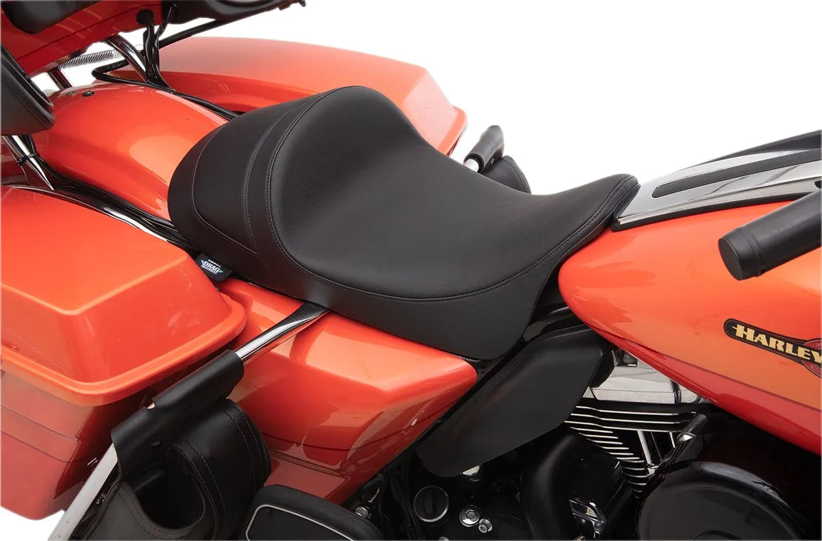Drag Specialties Seats EZ-ON Mount Forward Low Solo Seat Sadlar Harley Touring bild 11 PMMEDIA:1c162de678b00f61