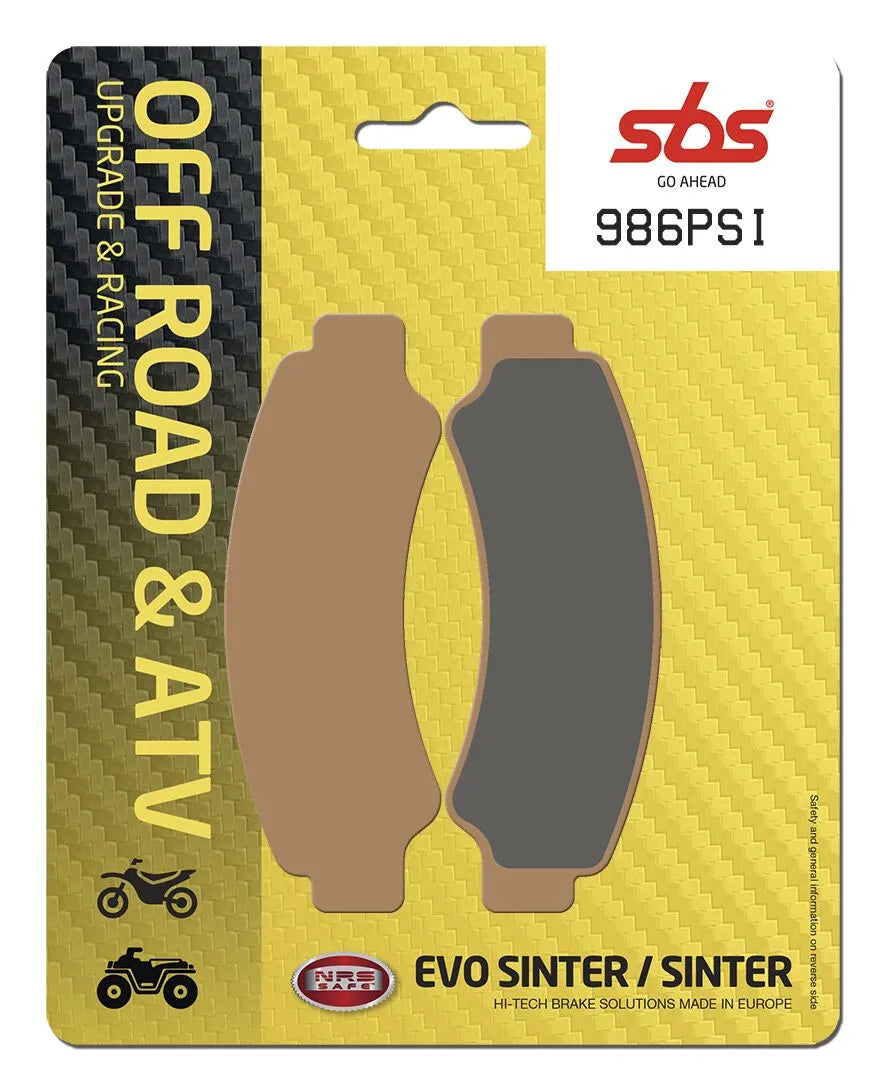 SBS PSI Bromsbelägg Sinter ATV/UTV bild 1 PMMEDIA:cd06d0f5ef894419