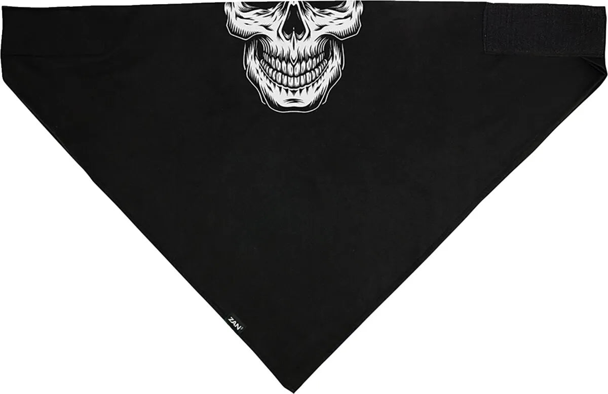 ZAN HEADGEAR SportFlex® Bandana Skull Svart/Vit bild 1 PMMEDIA:b969570015bf8662