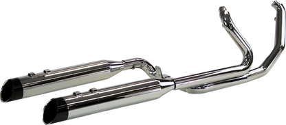 Khrome Werks 2-Into-2 Two-Step Crossover Header System Kompletta avgassystem Harley bild 1 PMMEDIA:6a6d720e04ba2e61