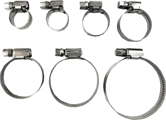 PARTS UNLIMITED Stansade slangklämmor i rostfritt stål 8-16 mm bild 1 PMMEDIA:e3393a8f077e6e96