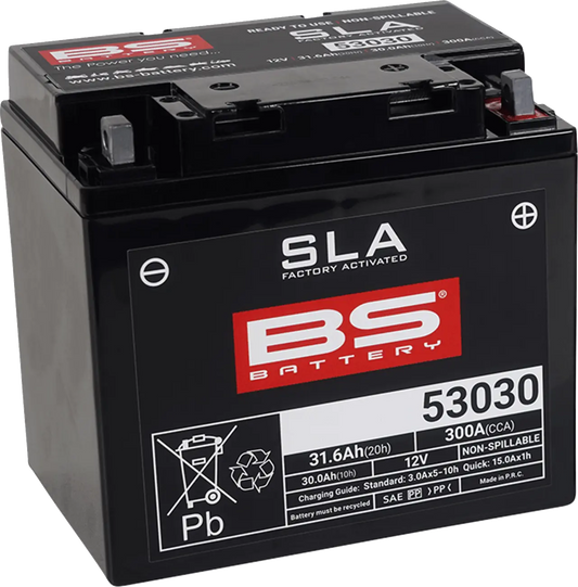 BS BATTERY 53030 SLA Underhållsfritt AGM-batteri bild 1 PMMEDIA:c04dc8227d6682bb