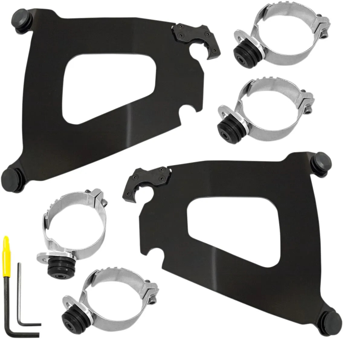 Memphis Shades Metric Bullet Fairing Mount Kit Fästdelar & kit för vindrutor bild 6 PMMEDIA:6957226730a79cad