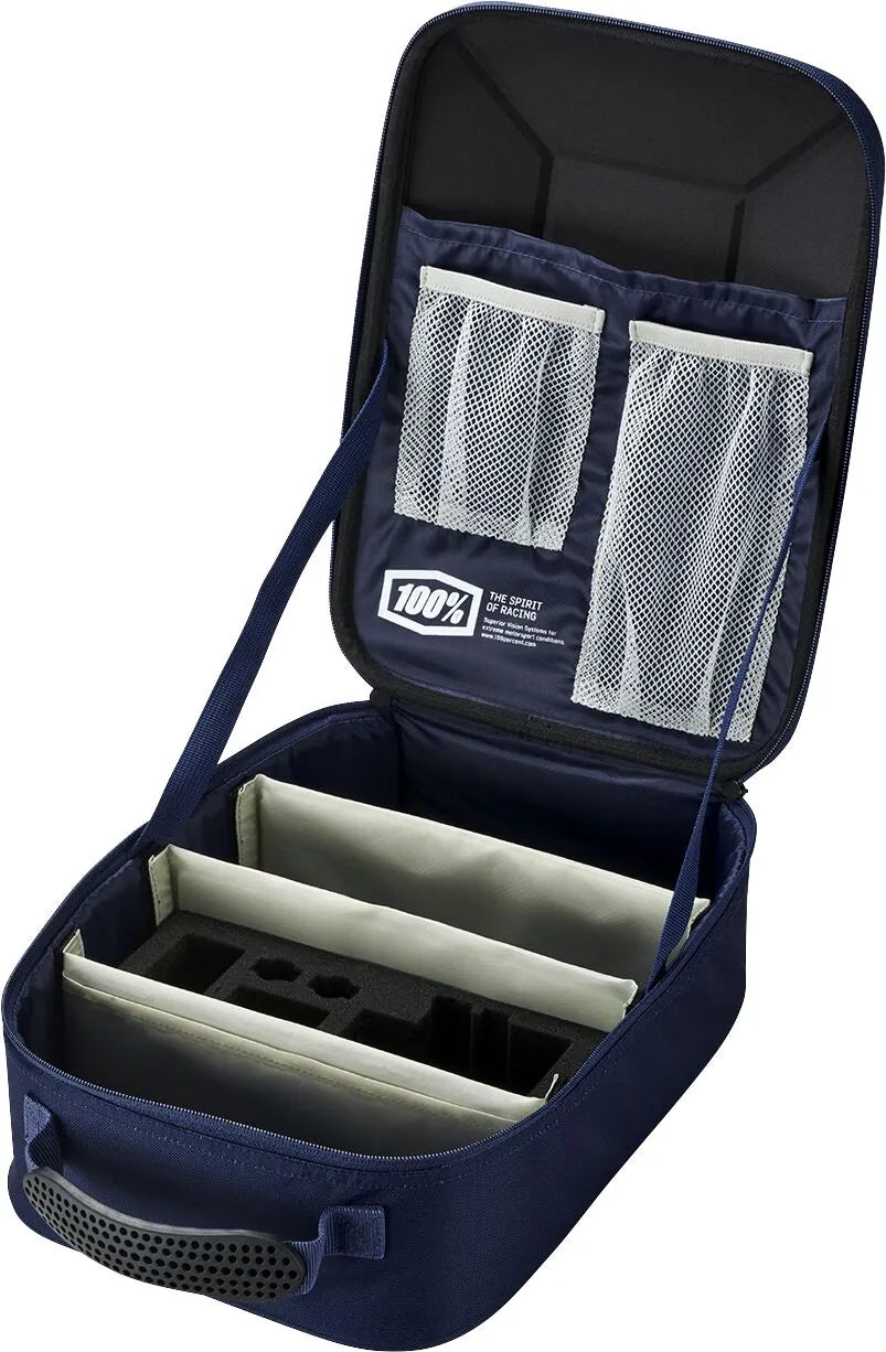 100% Louis Goggle Case Navy/Grey bild 2 PMMEDIA:0fab1c0dc9ad69c7