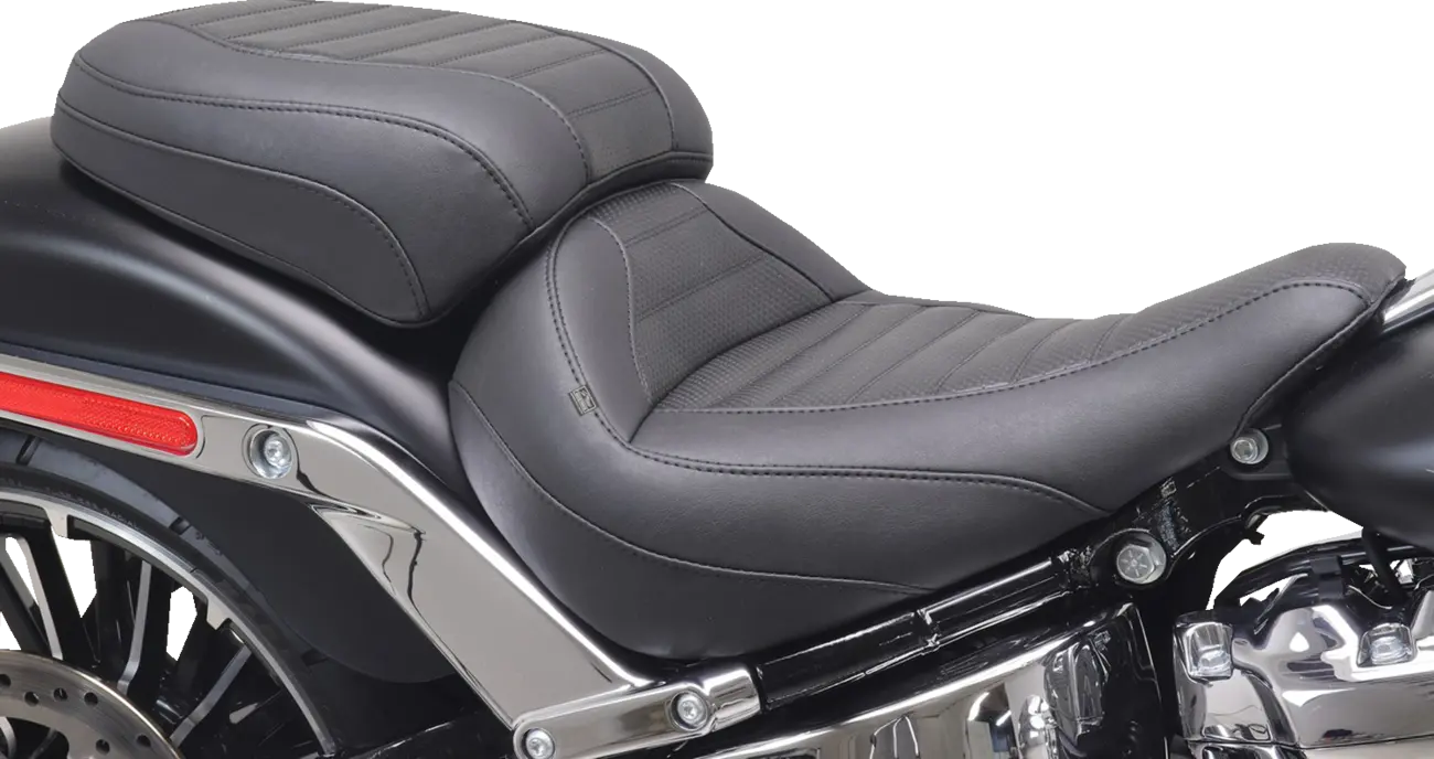 Mustang Max Profile Passenger Touring Seat Sadlar Harley Softail bild 4 PMMEDIA:8a473a822de30f2e
