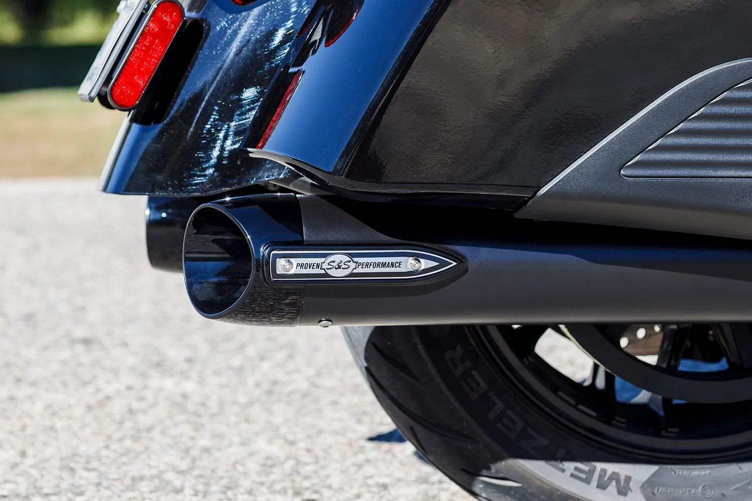 S S Cycle 4" Broadhead Slip-On Mufflers Ljuddämpare Harley bild 13 PMMEDIA:e815c8f2560edb69