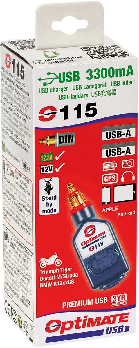 TECMATE OptiMate Dual USB Inline-laddare bild 3 PMMEDIA:6ddcae7f5109b373