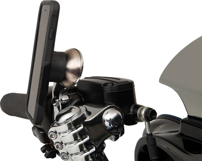 KLOCK WERKS iOmounts™ Telefonhållare Chrome Vänster Styre bild 3 PMMEDIA:4efb3f89e9e1441d