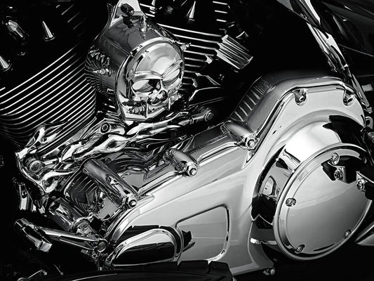 KURYAKYN One Piece Inner Primary Cover krom bild 1 PMMEDIA:8b039371d5eaa78d