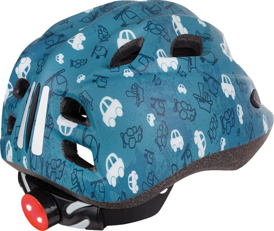 POLISPORT BICYCLE XS Barnhjälm med LED bild 3 PMMEDIA:44d5453de85a0f51