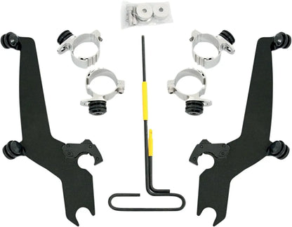 Memphis Shades Metric No-Tool Trigger-Lock Mount Kit for Sportshield Fästdelar & kit för vindrutor bild 7 PMMEDIA:e669086455f8c4f0
