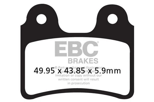 Ebc TT Sport Carbon Fusion Brake Pads Bromsbelägg organisk bild 1 PMMEDIA:240237d9c2e847a7