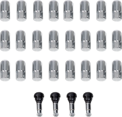 Moose Offroad Four Wheel Replacement ATV/UTV Wheel Lug Nuts with Valve Stems Hjulmuttrar & delar bild 1 PMMEDIA:29229d548218bdb2