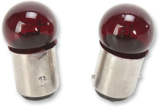 DRAG SPECIALTIES Small Globe Röd Glödlampa 12V Dual Filament bild 1 PMMEDIA:8996d26fc89c36cf