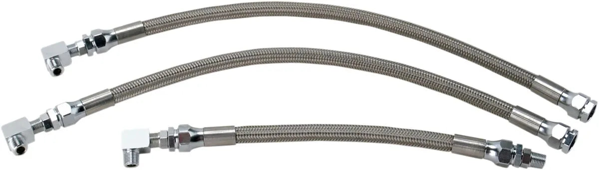 Drag Specialties Stainless Steel Braided Oil Line Kit Oljelinor bild 7 PMMEDIA:8db28694745865d3