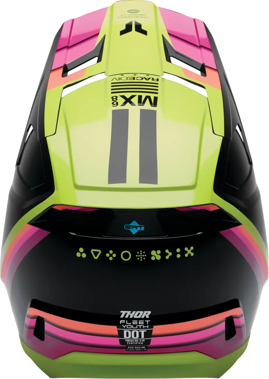 Thor Youth Fleet Defy Offroadhjälm integral barn bild 7 PMMEDIA:58949777e54c0a17