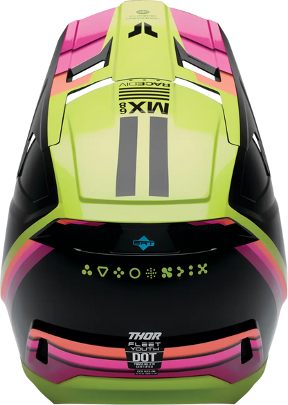 Thor Youth Fleet Defy Offroadhjälm integral barn bild 7 PMMEDIA:58949777e54c0a17