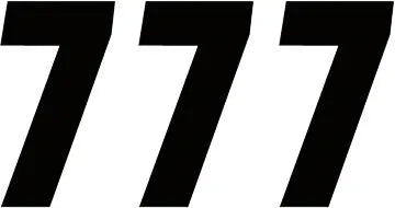 FACTORY EFFEX Number Stickers 12 mm Svart bild 1 PMMEDIA:e13f3ed0c25af378