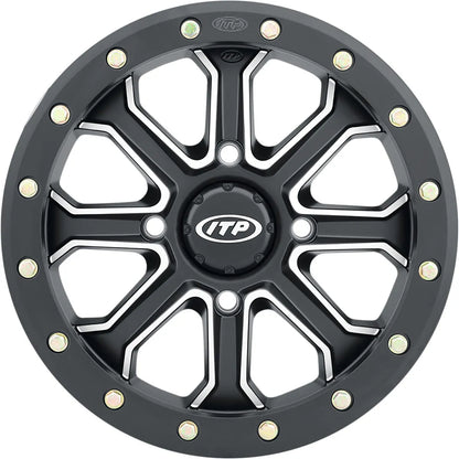 ITP Inertia hjul 14x7 4/136 5+2 ET +30MM matt svart bild 4 PMMEDIA:9c131175553fbeea