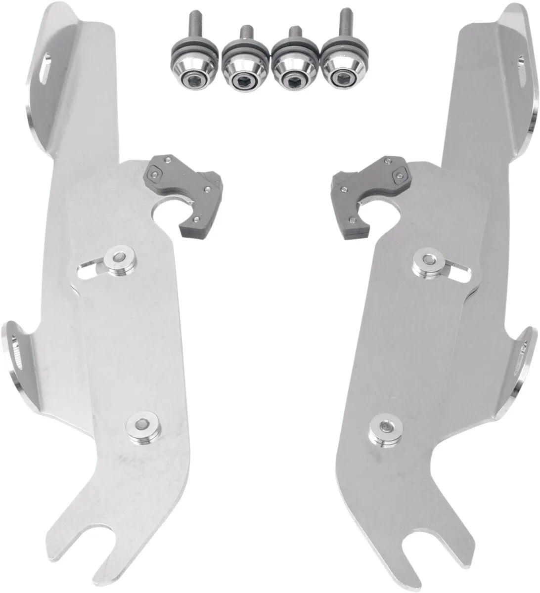 Memphis Shades Hd Fats/Slim Windshield Trigger-Lock Complete Mount Kit Fästdelar & kit för vindrutor bild 9 PMMEDIA:0f51dcca07c418b8