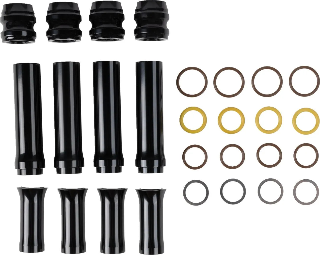ARLEN NESS Pushrod Tube Cover Kit 10G Svart bild 1 PMMEDIA:15fab339275c8b2e