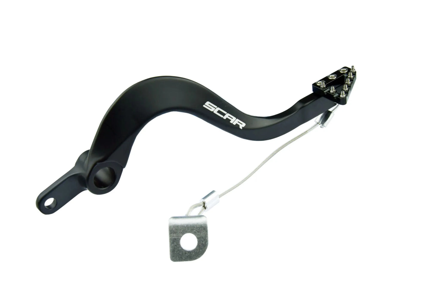 SCAR RACING Justerbar Bakbromspedal KX/KXF Svart bild 1 PMMEDIA:54def525a3758353