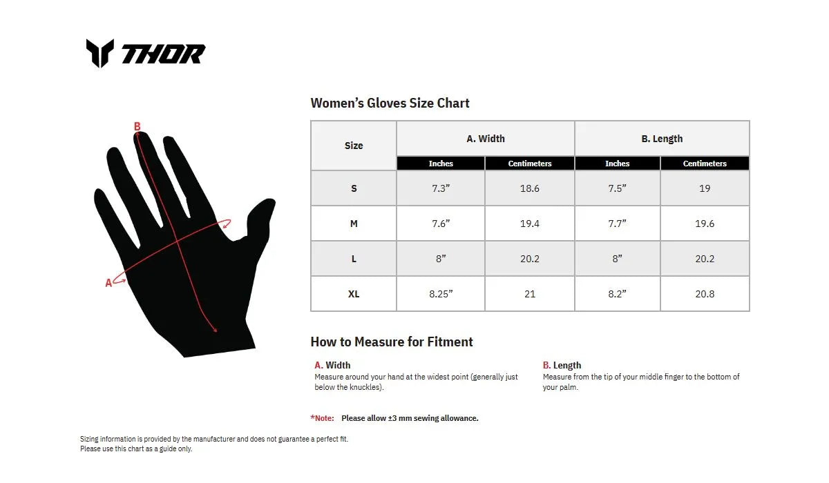 Thor Women's Sportmode Iconic Offroadhandskar dam bild 16 PMMEDIA:ebb979544e685efb