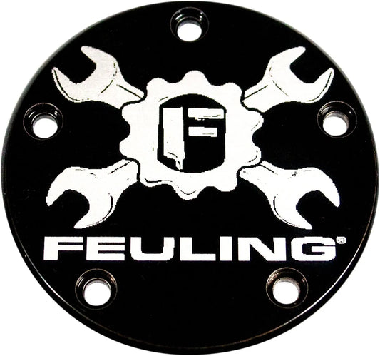 FEULING PARTS Gear Cross Logo Points Cover svart bild 1 PMMEDIA:f8785129a9e018ba