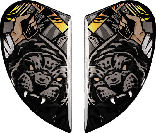 ICON Airframe Pro Sidoplattor Aztec Nine Gold bild 1 PMMEDIA:8fe60ce928eef077