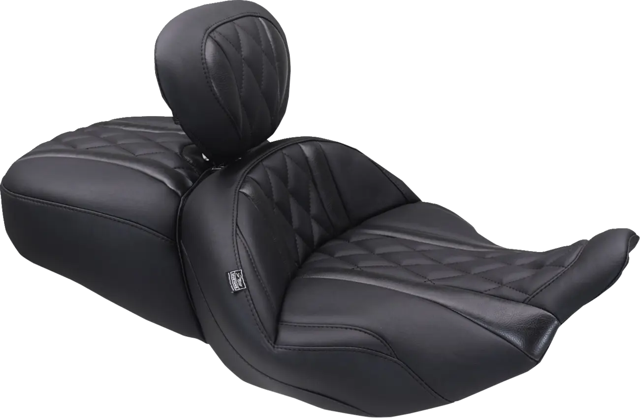 Mustang Deluxe Touring Seat Sadlar Harley Touring bild 9 PMMEDIA:3843dc2337da1325
